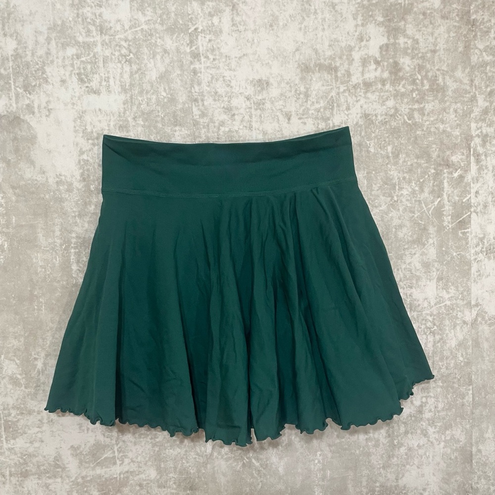 Sporty Green Women's Skort